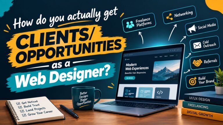 How Do You Actually Get Clients as a Web Designer in Kerala?